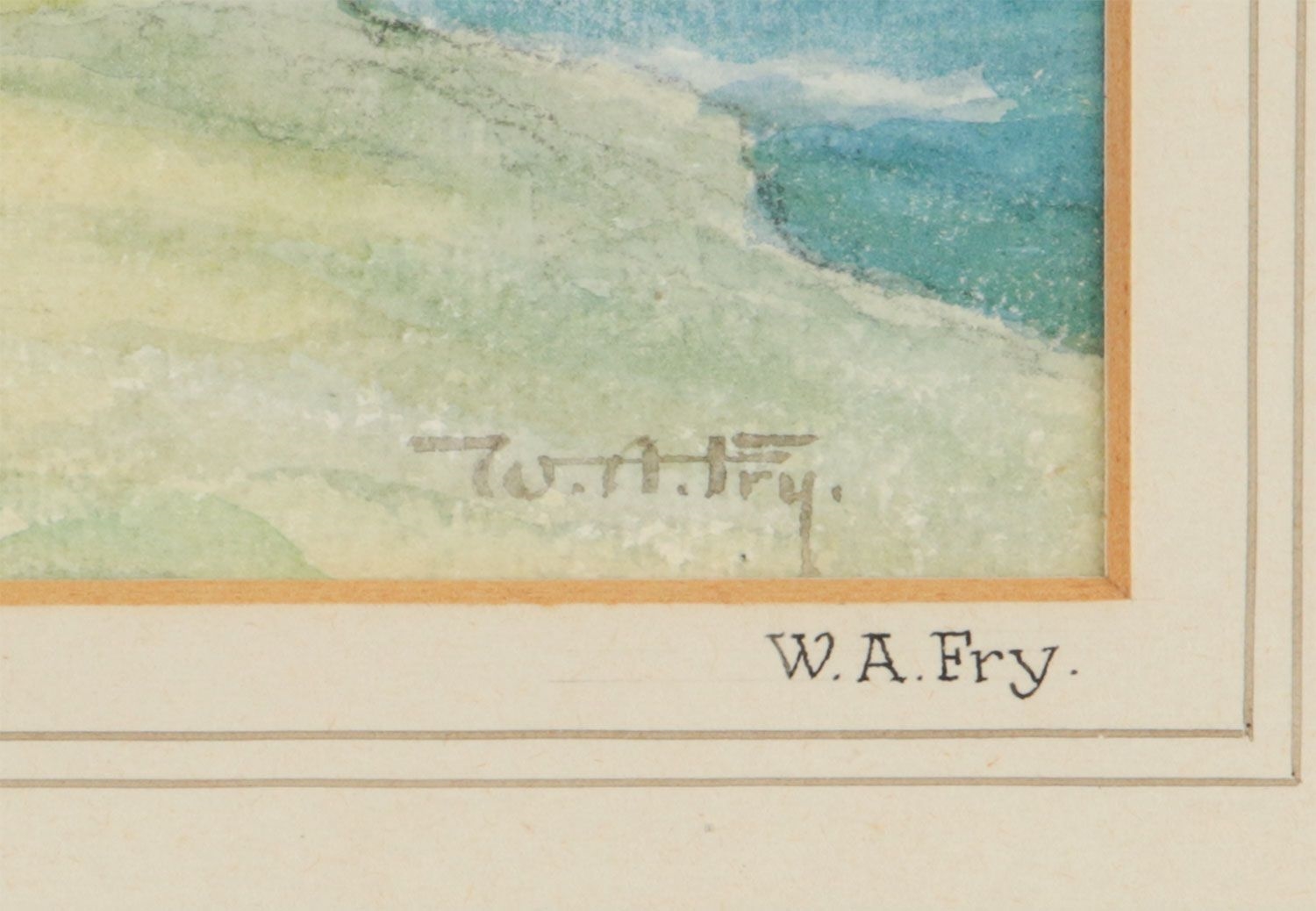 William Arthur Fry | THE EAST SIDE OF FAIR HEAD, THE ISLE OF RATHLIN ...
