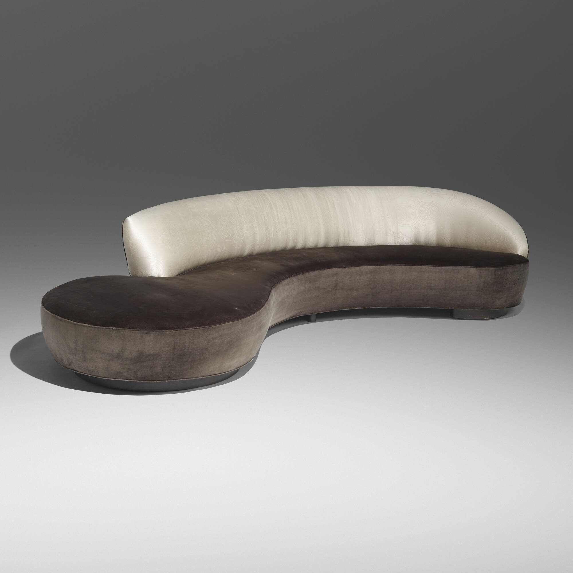 Vladimir Kagan | Serpentine sofa from the Collection of Jim Carrey ...