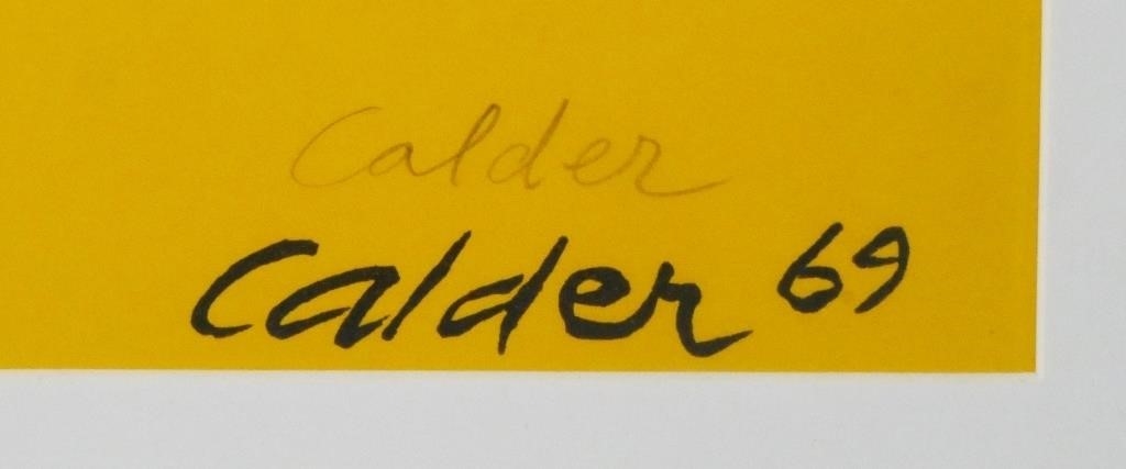 Alexander Calder | ALEXANDER CALDER Spring Lithograph | MutualArt