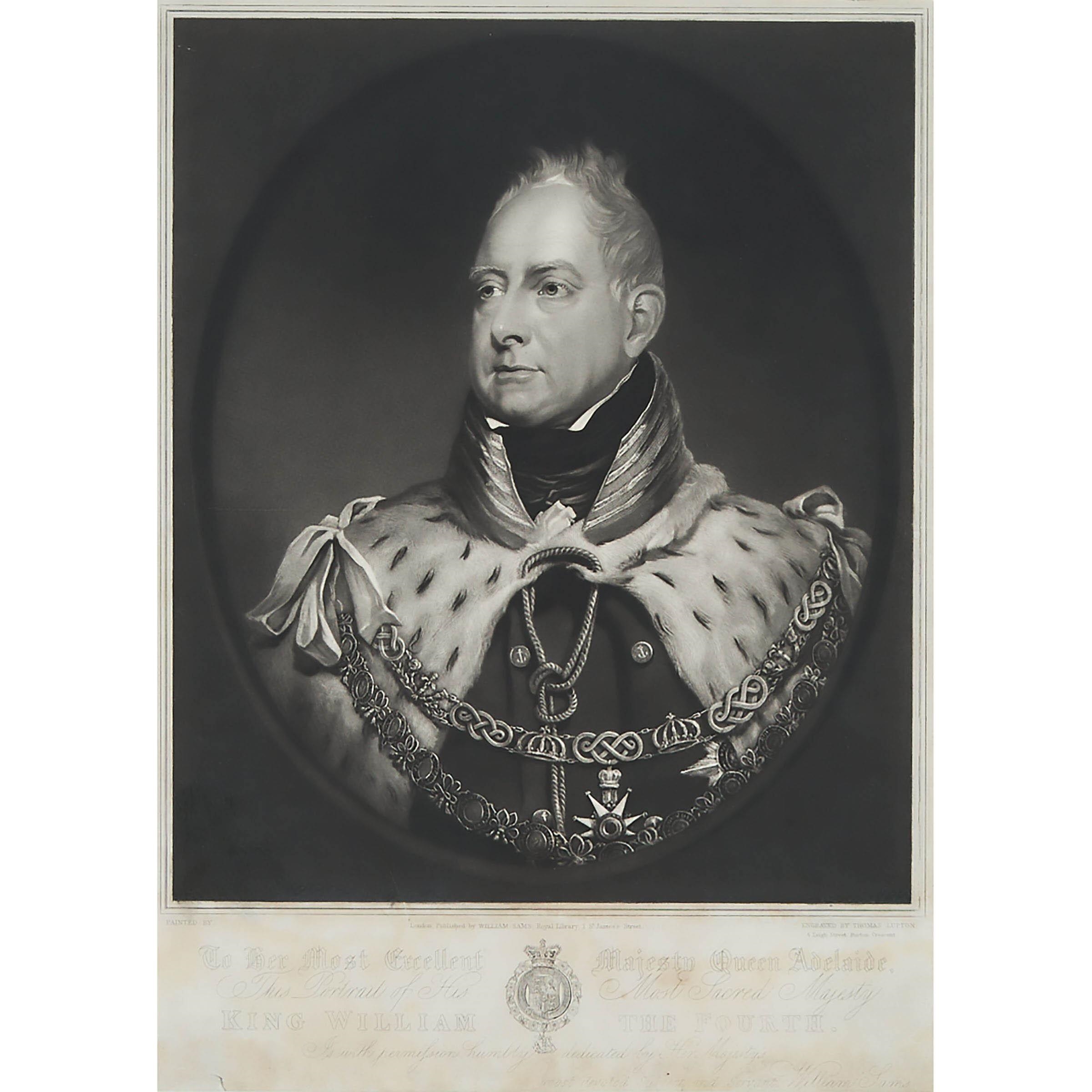 Thomas Goff Lupton | KING WILLIAM THE FOURTH; ADMIRAL SIR THOMAS ...