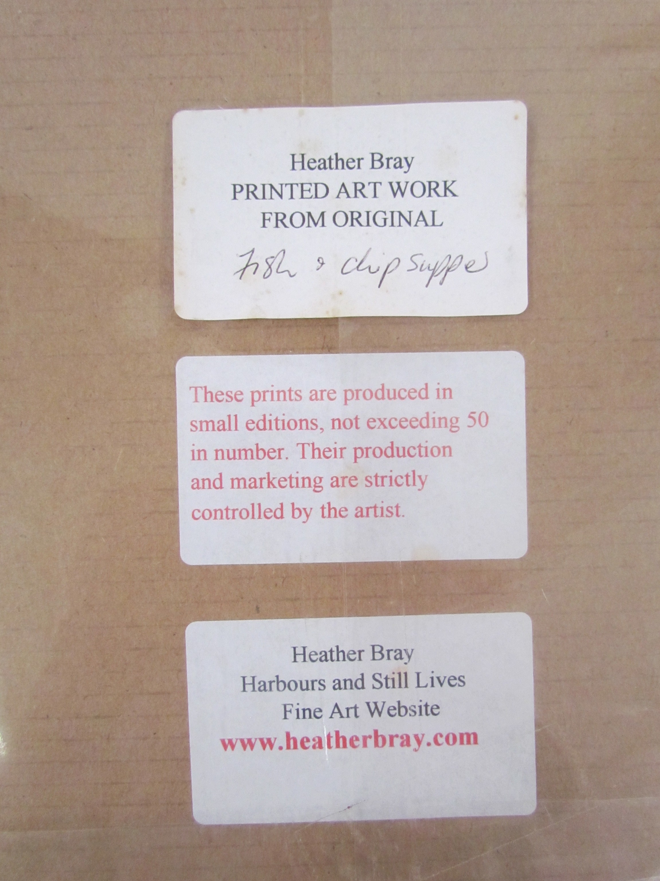 Heather Bray | Fish and chip supper | MutualArt