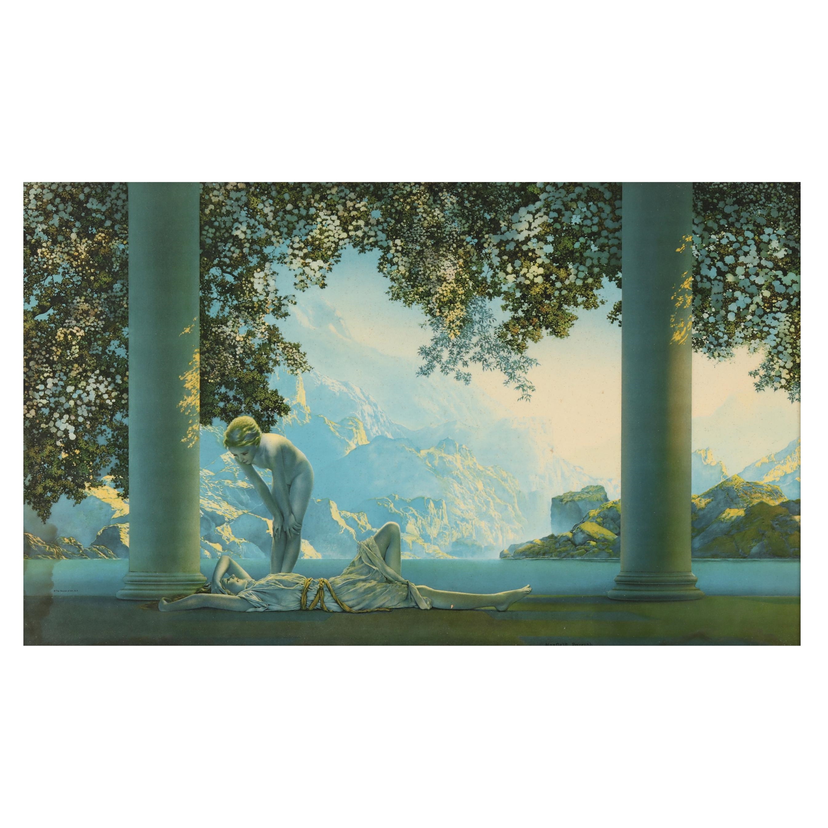 Maxfield Parrish | THE TOURIST | MutualArt