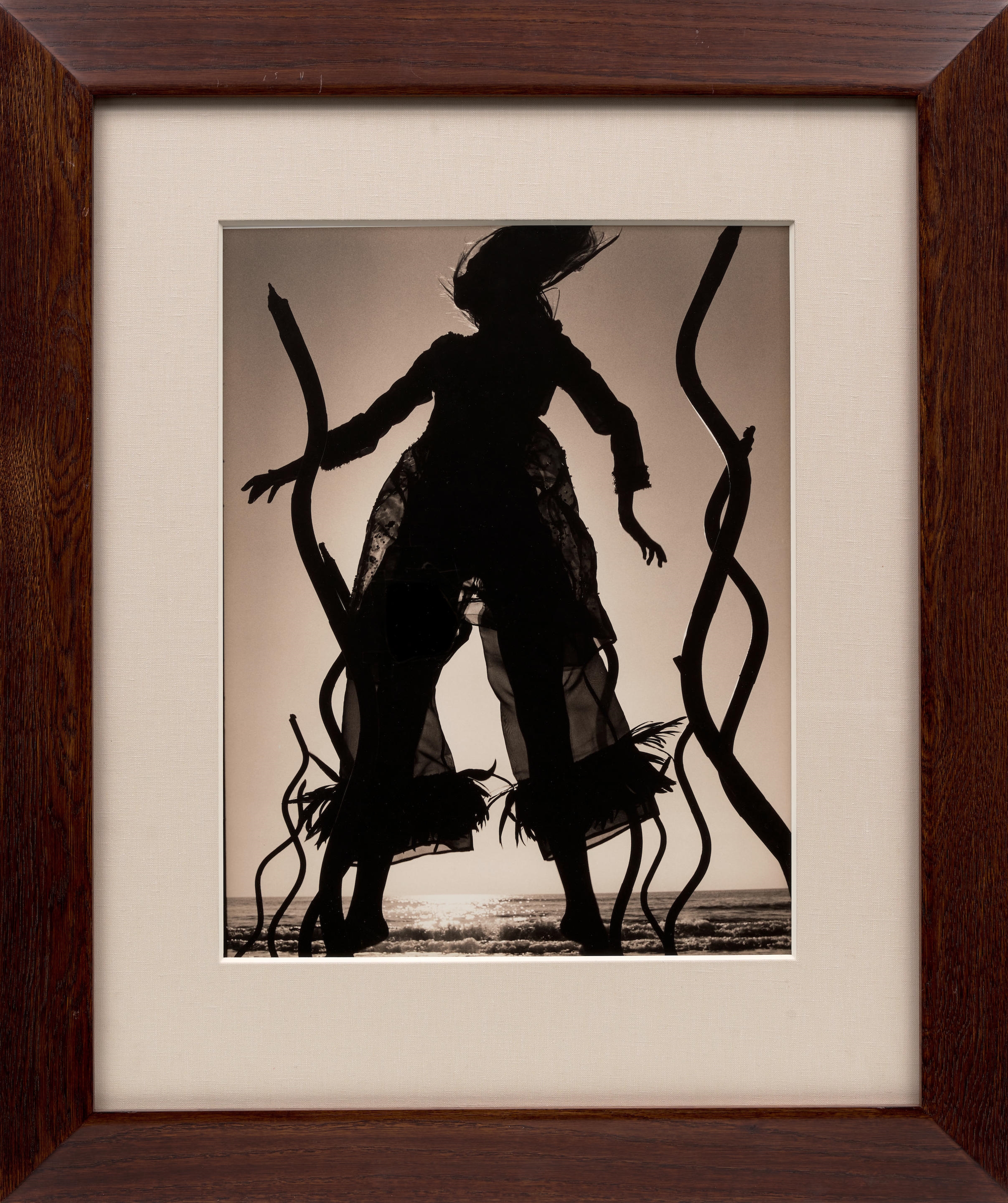 Artwork by Albert Watson, Cecelia', Forte dei Marmi, Italy' (Cecelia Chancellor, Made of gelatin silver print