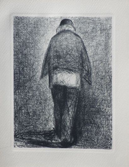 Man with a Plaid by Georges Seurat, 1948