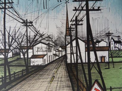 Bernard Buffet | The road (1962) | MutualArt