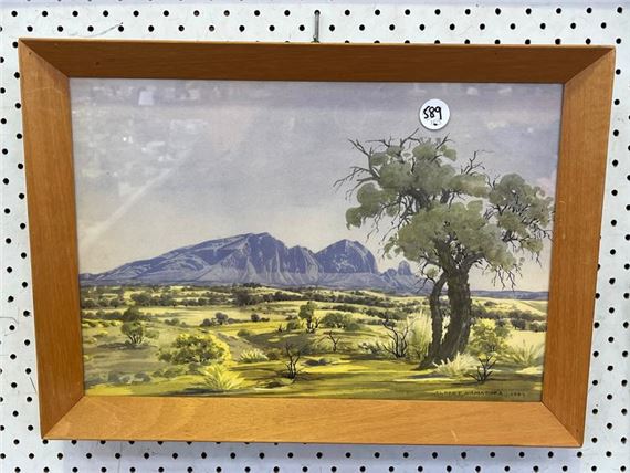 FRAMED ALBERT NAMATJIRA PRINT by Albert Namatjira