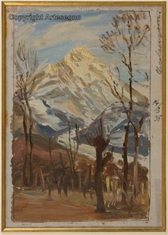 Ultima neve sull'Amariana - Giuseppe Muner