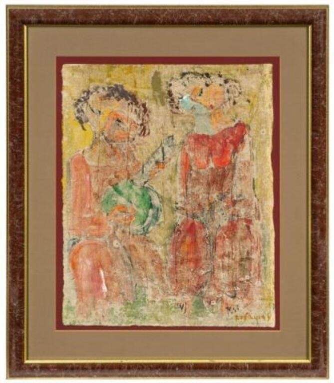 Alfred Rogoway | Framed Figural Painting by Alfred Rogoway | MutualArt