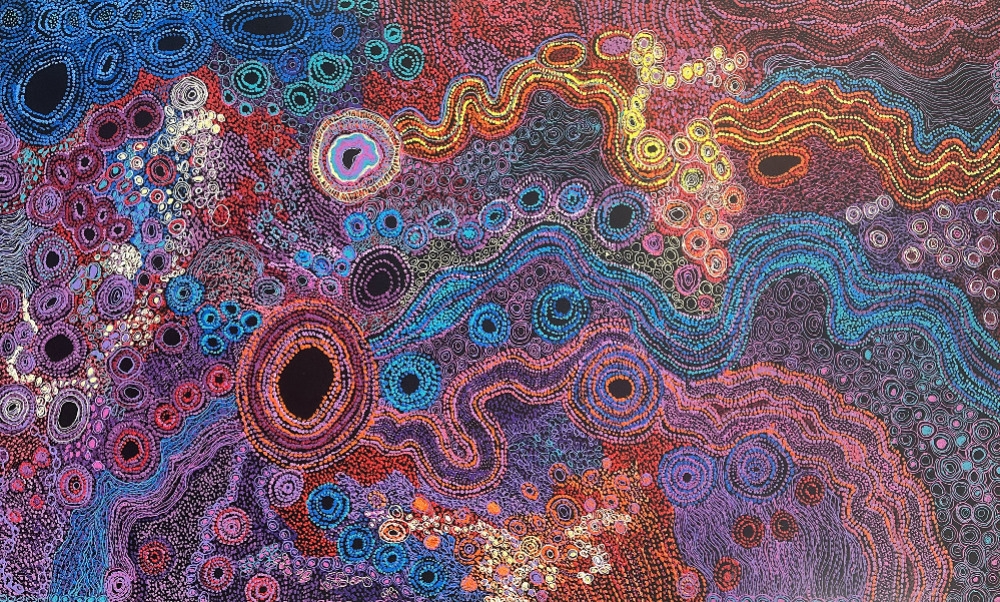 Rhoda Tjitayi | Piltati Tjukurpa 2024 (Major Work (2024) | MutualArt
