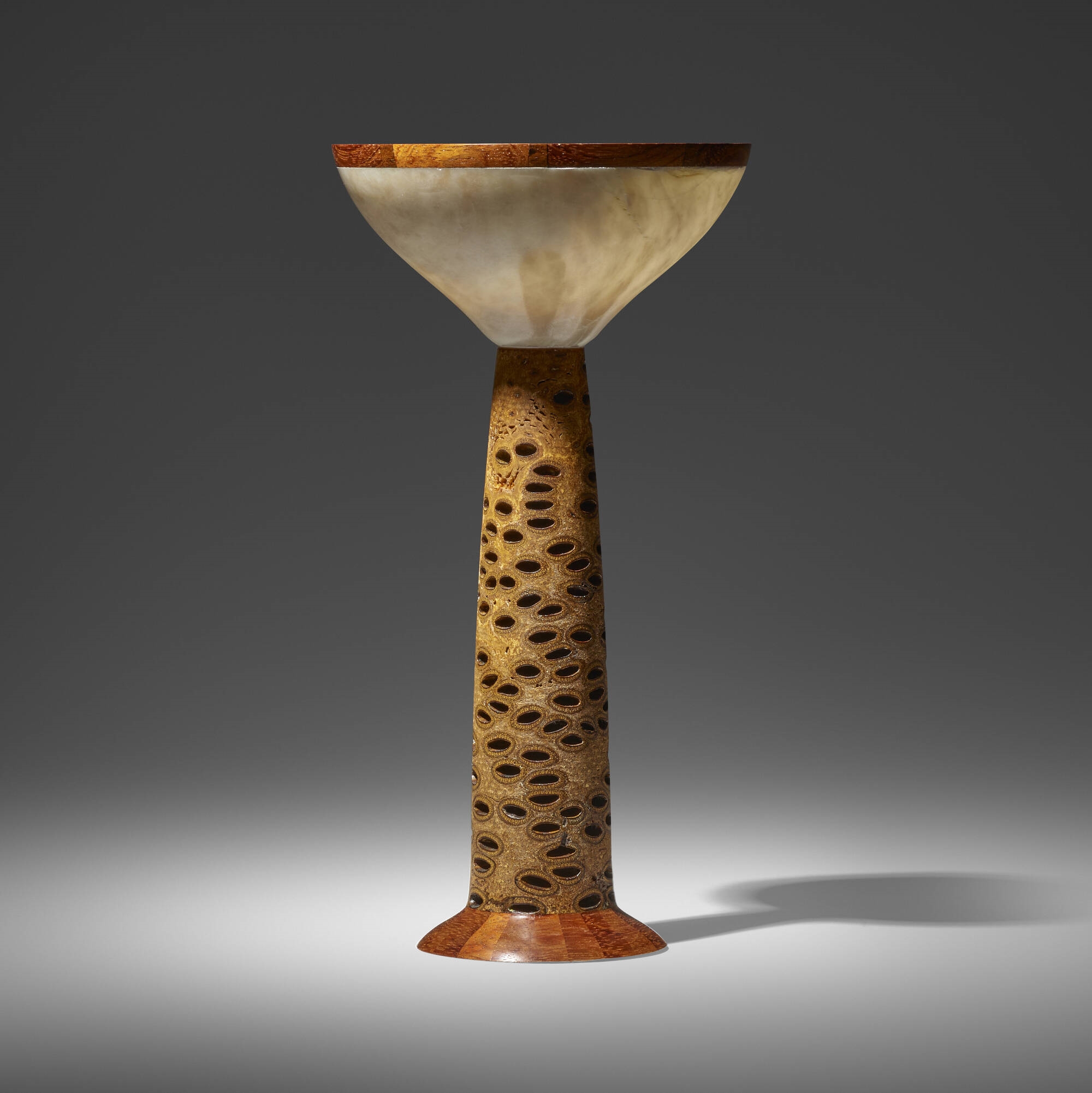 Artwork by Guy Michaels, Chalice, Made of alabaster