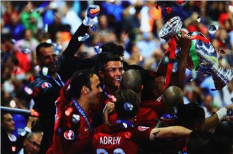 Cristiano Ronaldo Euro 2016 final - Franck Seguin