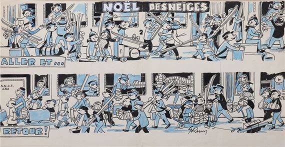 Snowy Christmas by Grum