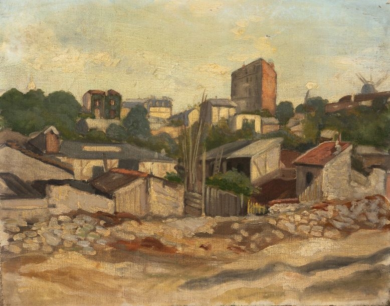 Artwork by E. Couronneau, Écoles de la seconde moitié du XIXème siècle, Made of Oil on canvas