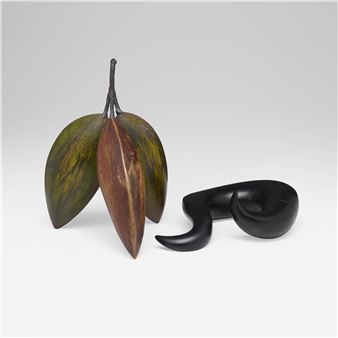 Untitled; Tri Pod (two works) - Michael Bauermeister