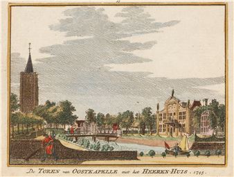 De Toren van Oostkapelle met het Heeren-Huis - Hendricus Spilman