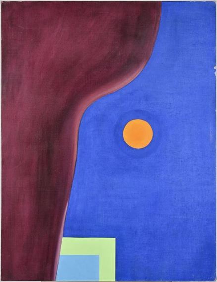 Composition abstraite by Pierre Raterron, février 1972