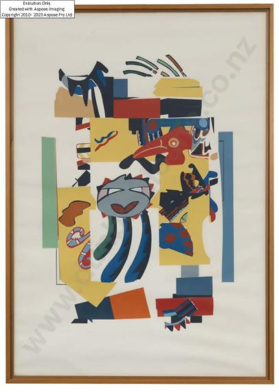 Allegory (2) by Gordon Crook, dated '82