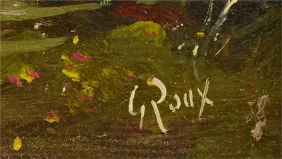 Gérard Roux | The two oxen | MutualArt