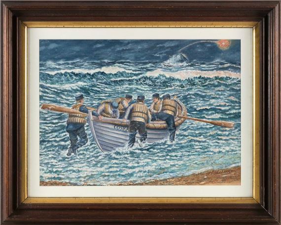 Life savers at work by John Hutchinson