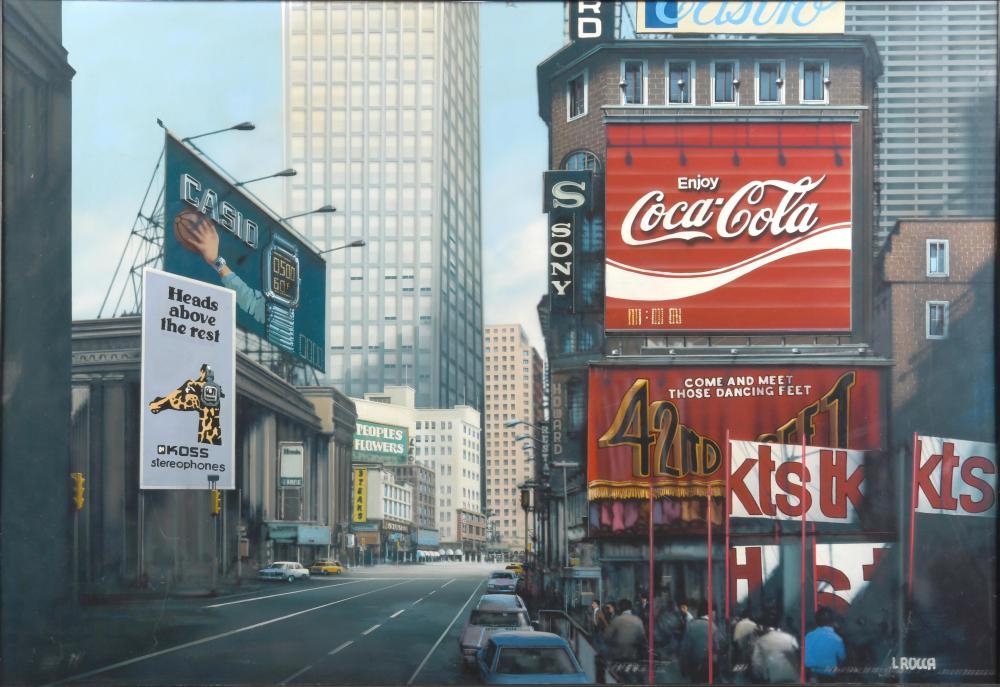 Luigi Rocca | Luigi Rocca, Times Square, 1988 (Circa 1988) | MutualArt