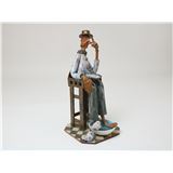 Figuur aan het pootjebaden - Štefan Gúber