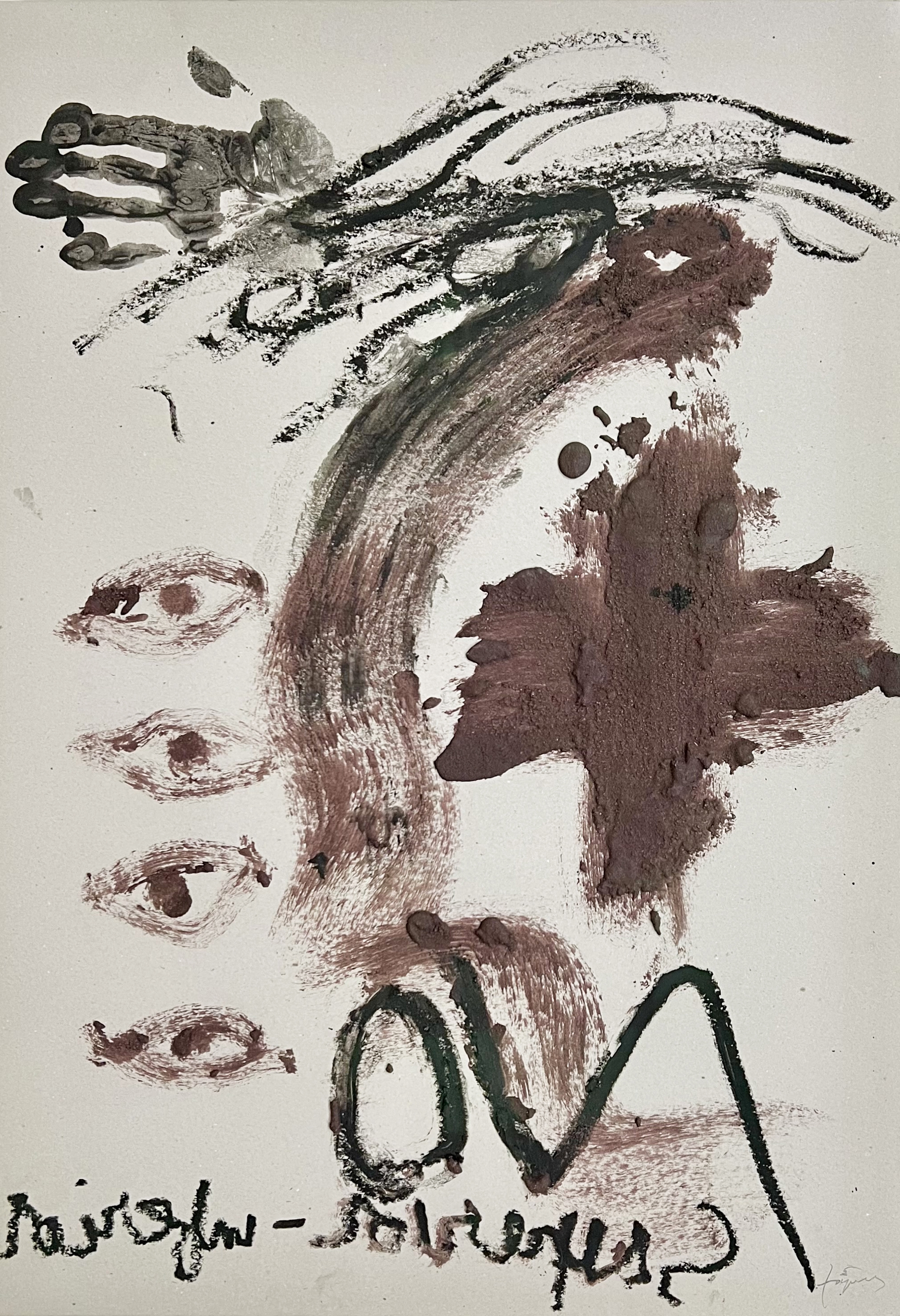 Antoni Tàpies: Tàpies. Matter and Spirit at Galeria Jordi Pascual