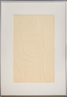 G. Fowler &quot;Encounter&quot; Embossed Print - G. Fowler