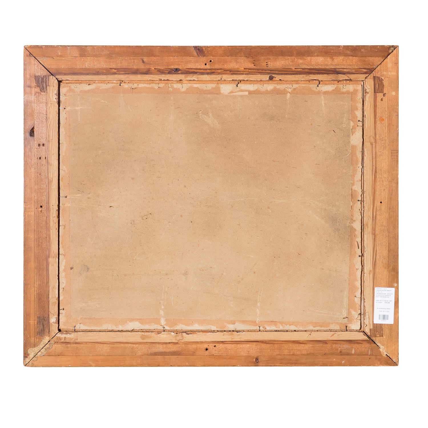 Artwork by J. A. Herman, Heidelandschaft, Made of light varnish