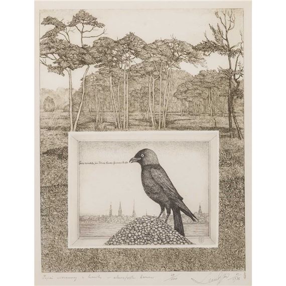 Pejzaże wiosenne by Leszek Rózga, 1976