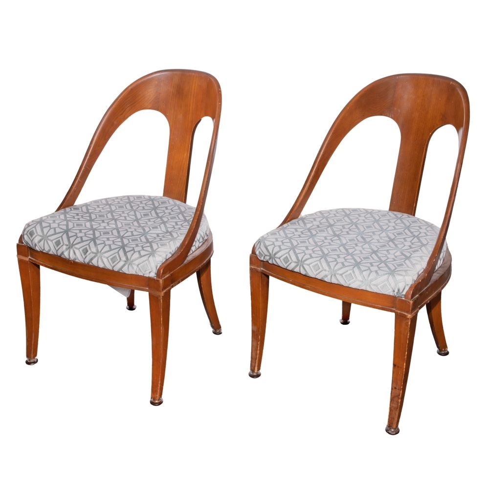 Michael Taylor | Set of (4) MCM dining chairs | MutualArt