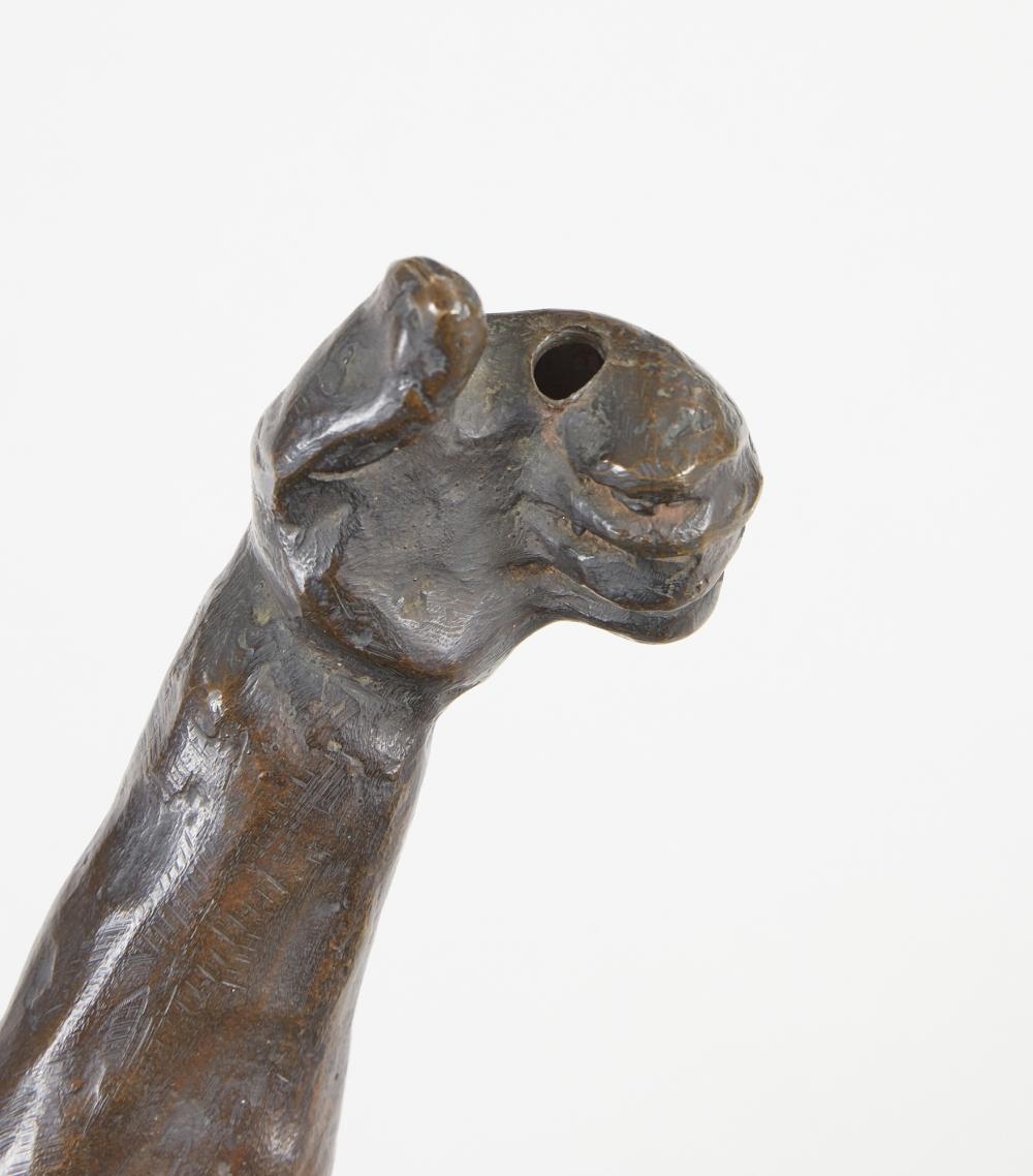 Artwork by Francisco Stockinger, torso, Made of patinated bronze