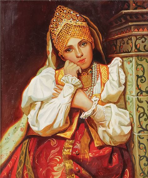 Boyar’s Daughter - Firs Sergeevich Zhuravlev
