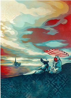 Art for a Safe and Healthy California. In partnership with Jane Fonda - Gagosian, Beverly Hills