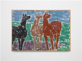 Stephen Pace: Black Horse/Brown Horse - Altman Siegel