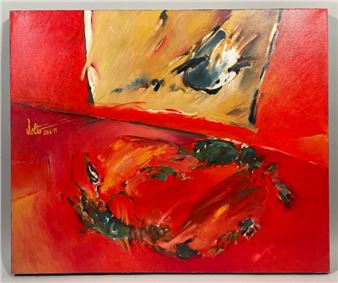 Still life with crayfish - Valter Paraschivescu