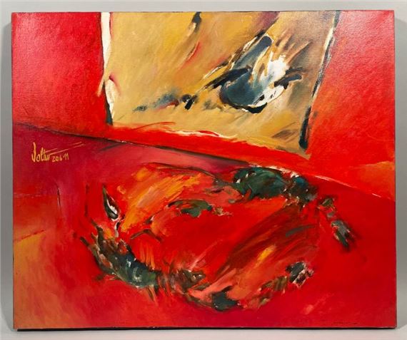 Still life with crayfish - Valter Paraschivescu