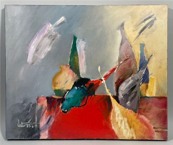 Still life with bottles - Valter Paraschivescu