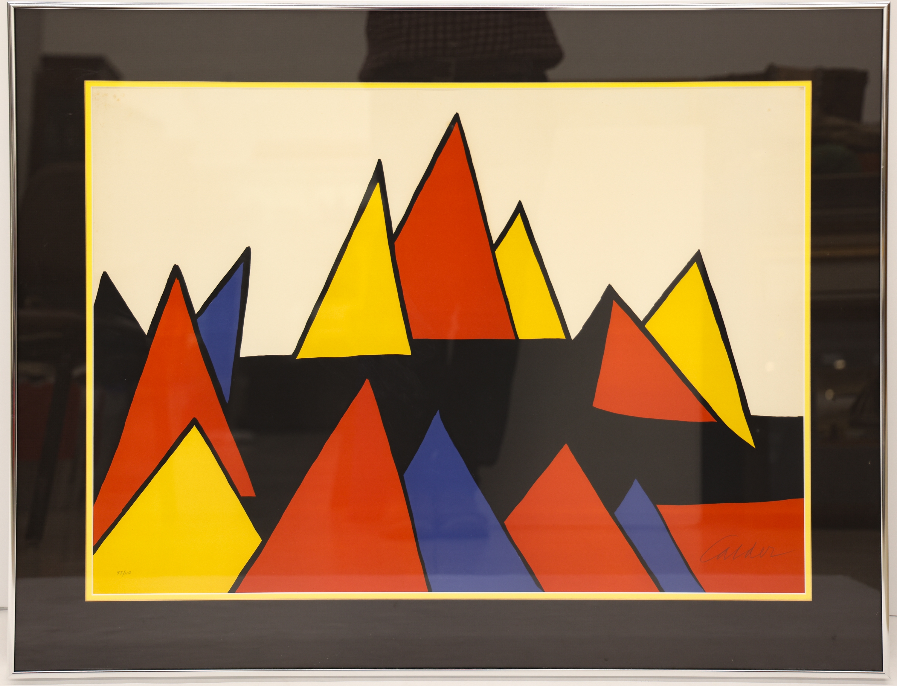 Alexander Calder | ''THE RED PYRAMID' (1970) | MutualArt