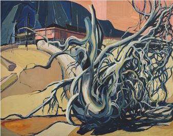 Marjorie Bonath ''Driftwood'' Oil - Marjorie Mcphail Bonath