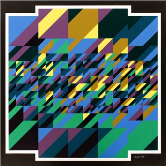 'Gambler conglomerate XII', 1989. - Nigel Kent