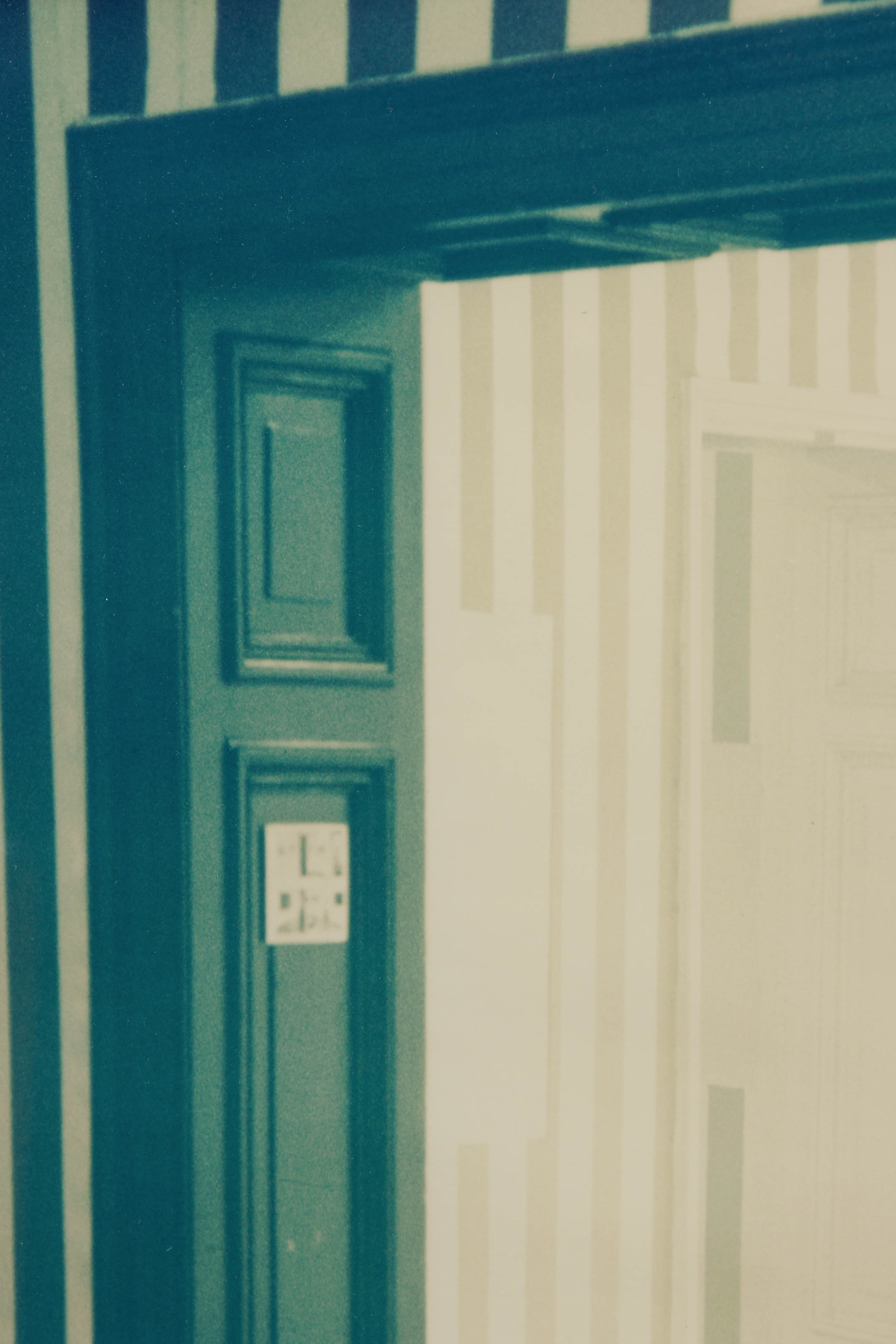 Artwork by Daniel Buren, Untitled, Made of Offset print and colour photograph