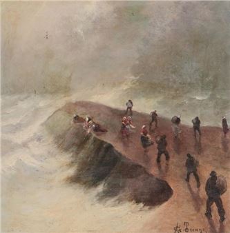 Landscape - Adolf Georgini Toscano