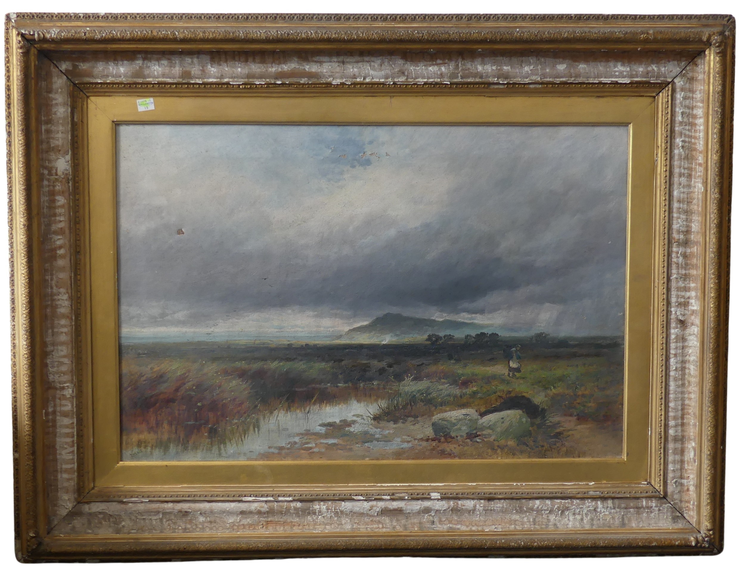 Artwork by Paul H. Ellis, On the Arthog, Made of oil on canvas