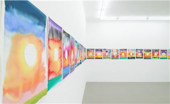 Jonathan Monk: Not a Cloud in the Sky (a Summer Group Show) - Meyer Riegger, Berlin