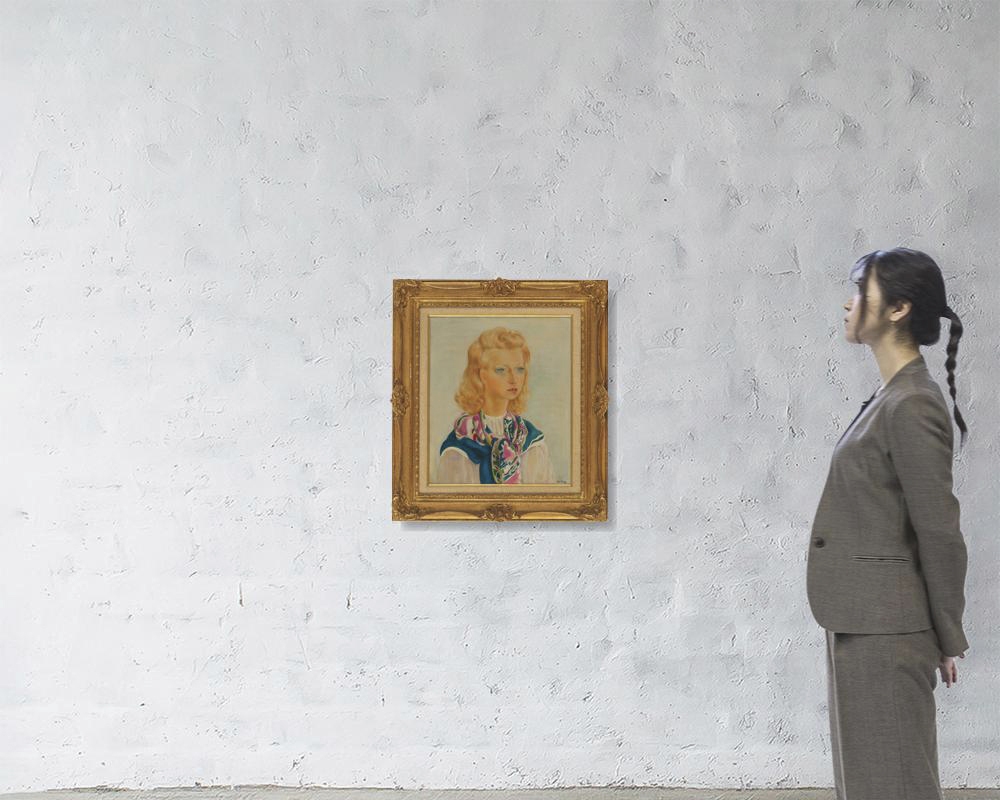 Le Sang De Madame Giselle Scan Vf Moïse Kisling | Portrait de Madame Gisele de Bueno (1942) | MutualArt