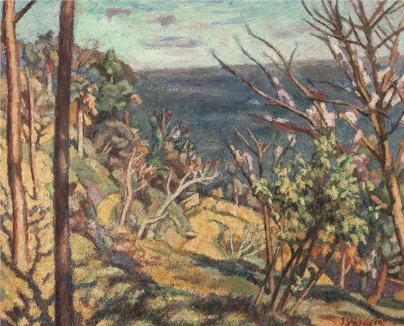 Mt. Izu in Springtime by Yasui Sotaro, 1979