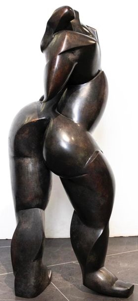 Dominique Pollès | FEMME DEBOUT DE STYLE CUBISTE | MutualArt