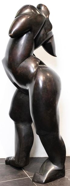 Dominique Pollès | FEMME DEBOUT DE STYLE CUBISTE | MutualArt