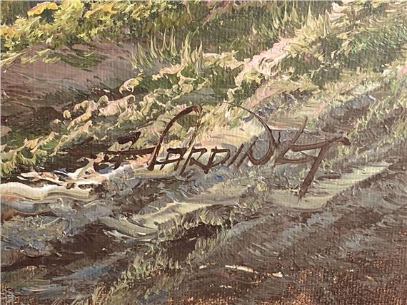 John L. Harding | John L. Harding Landscape Oil Painting on Canvas ...