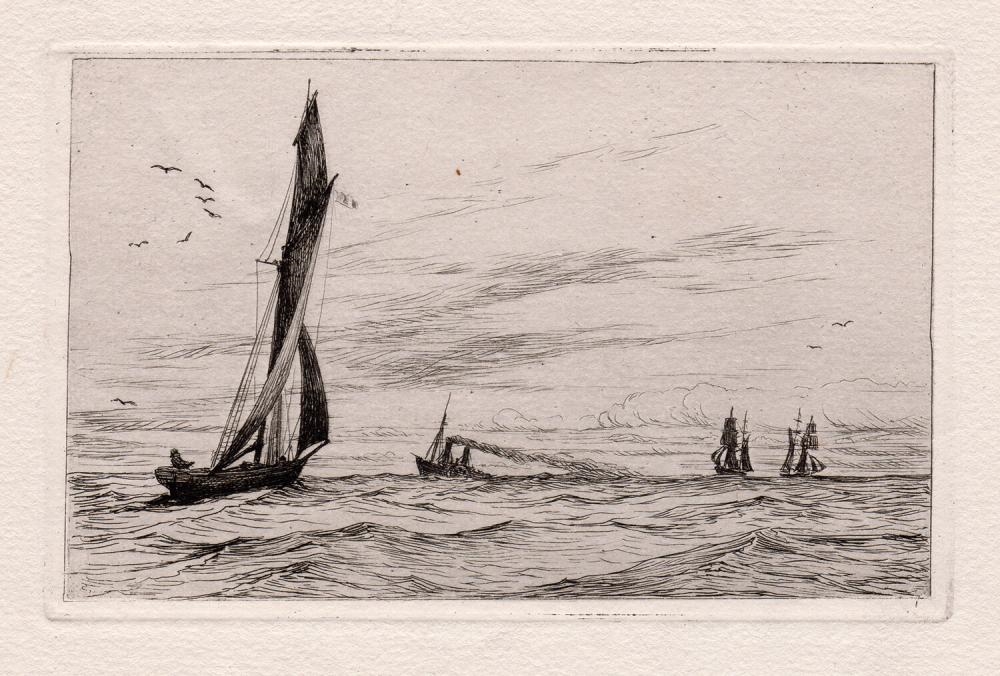 George Stratton Ferrier | George Stratton Ferrier A Ground Swell 1879 ...